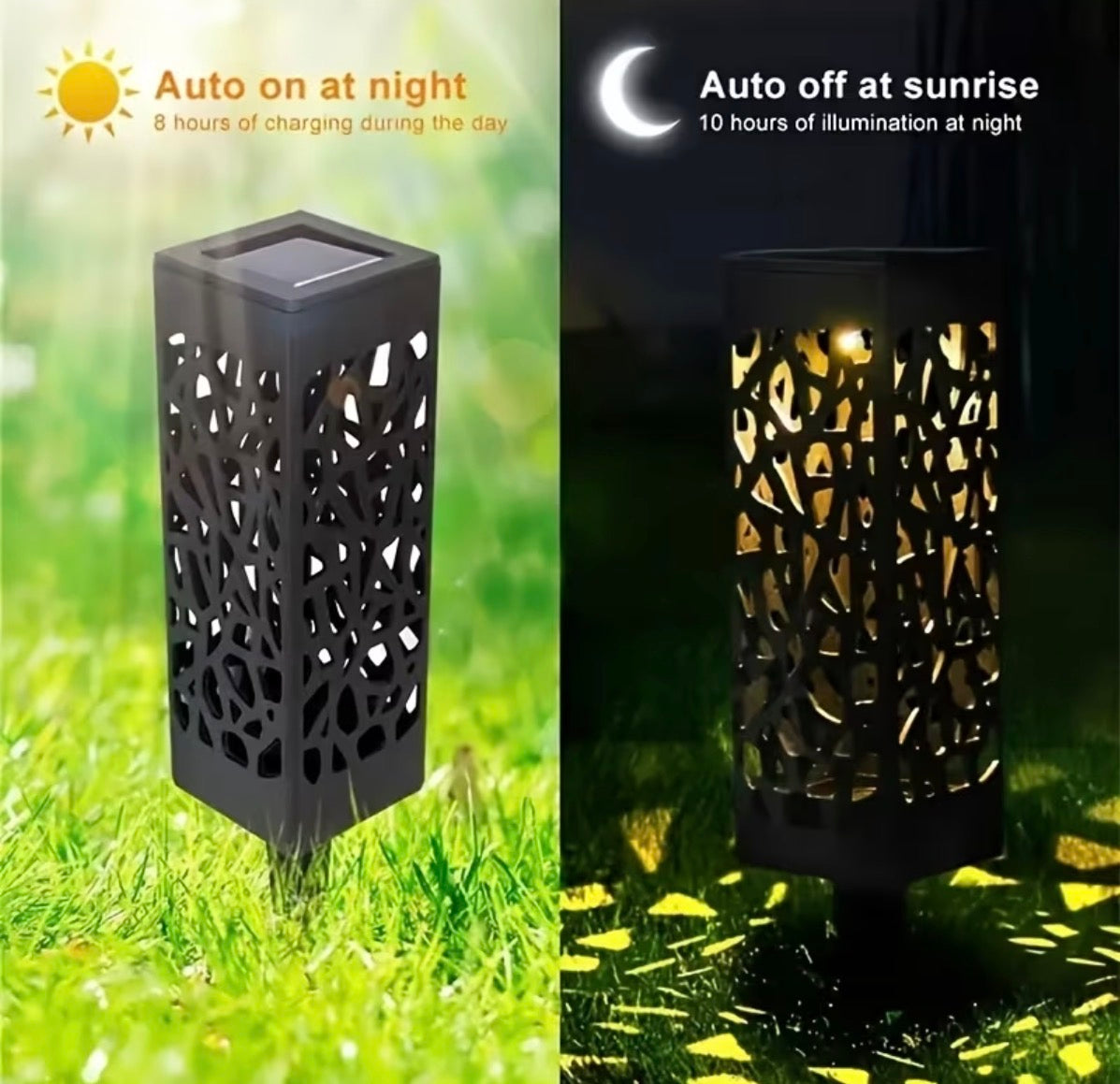 Solar Hollow Lawn Lights