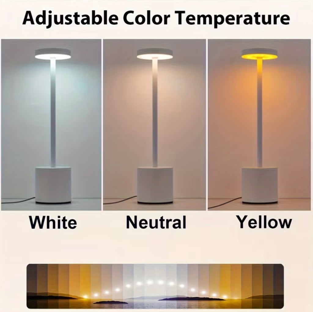 European metal touch lamp