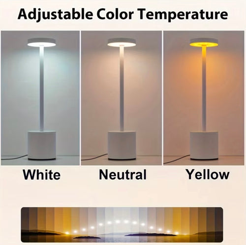 European metal touch lamp