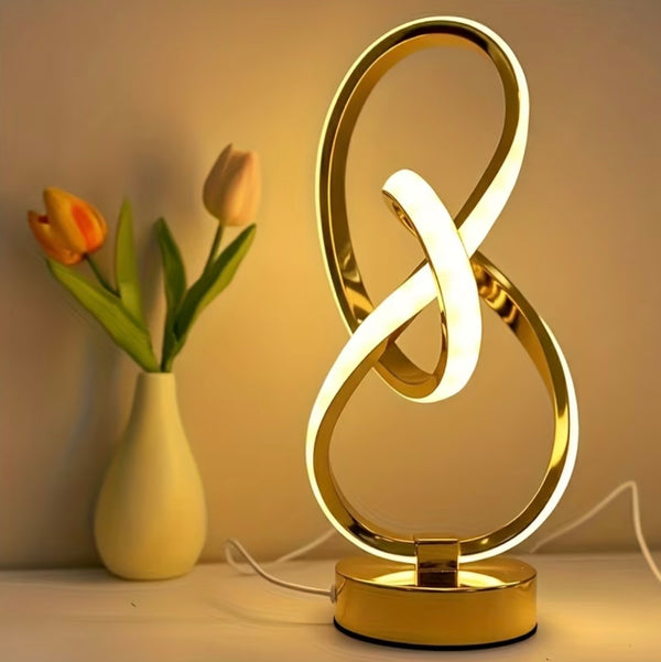 Spiral led light lamp