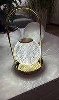 Cordless Crystal Touch Lamp
