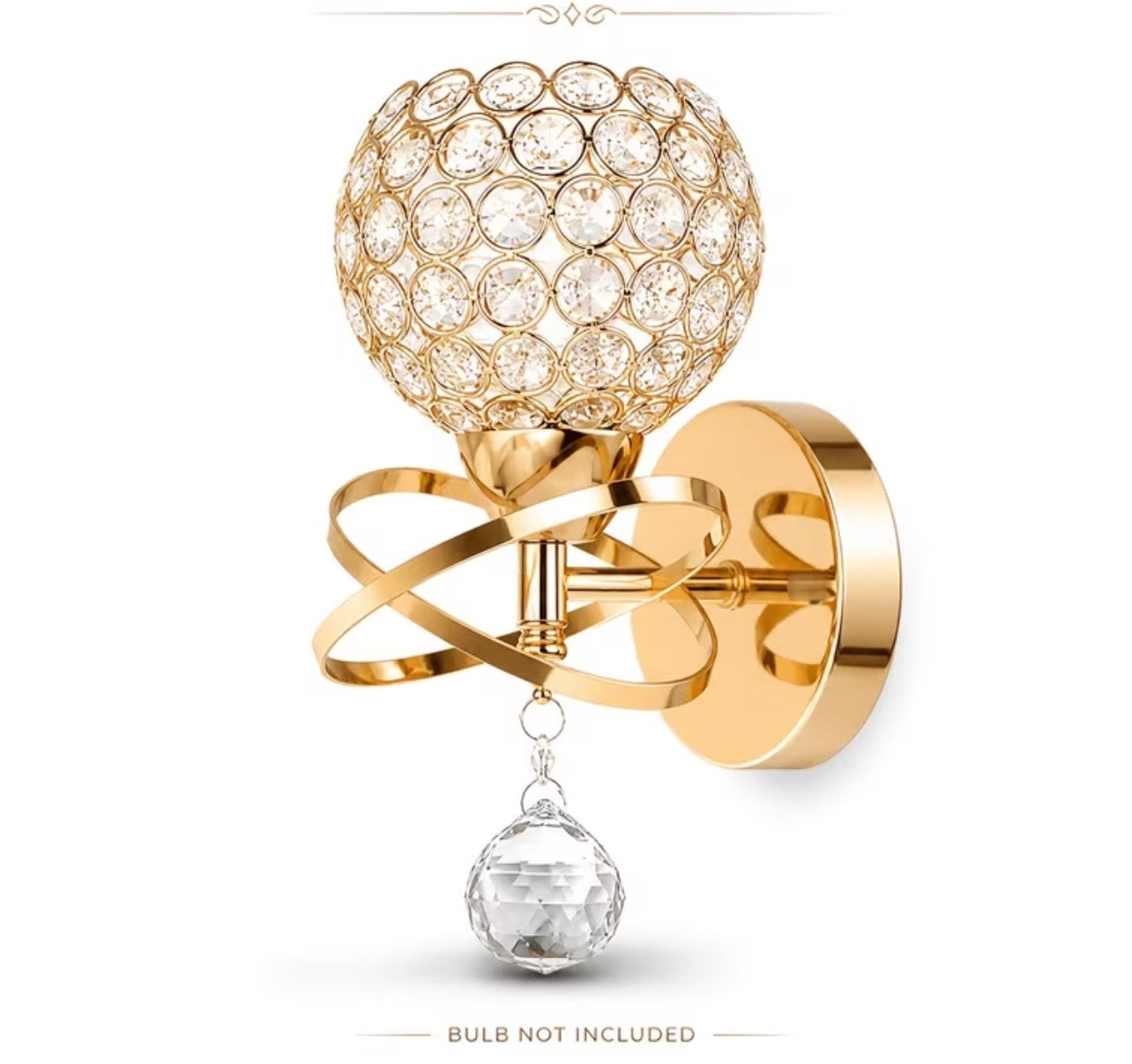 Elegant Modern Crystal wall light